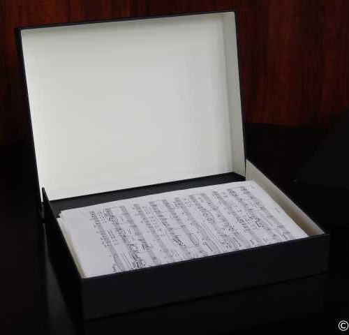 Boîte modèle Portfolio